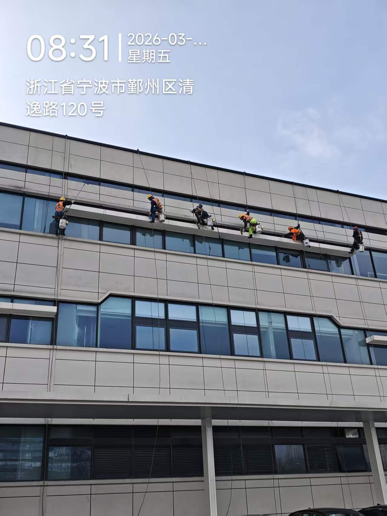 拱墅区高空幕墙清洗